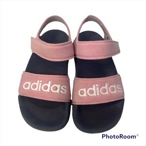 ADIDAS ADILETTE Pink SANDALS Toddler Girl 11